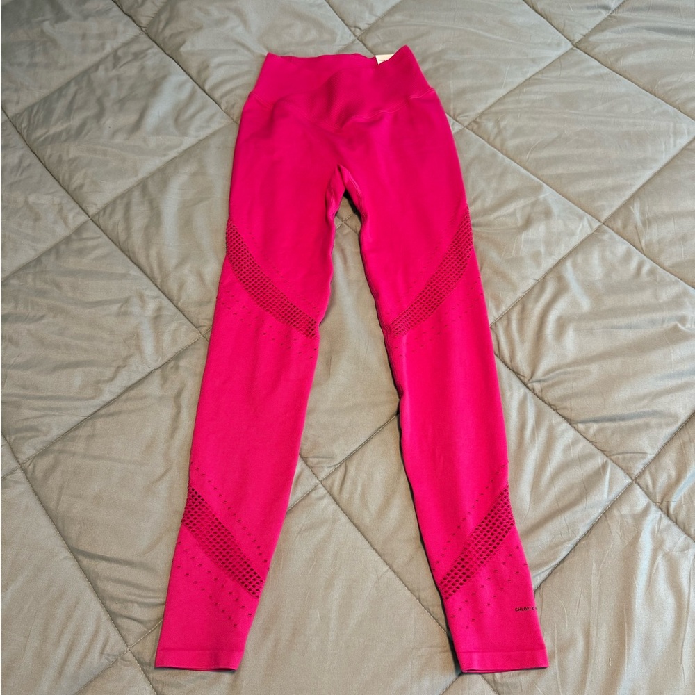 NWT Chloe X Halle Victoria Secret Pink High Waisted Leggings - Size XS